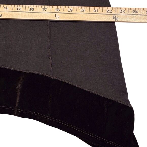 Chicos Zenergy Retreat Velvet Trim Jacket Hooded Espresso Brown Size 2 Large Zip - Picture 10 of 14